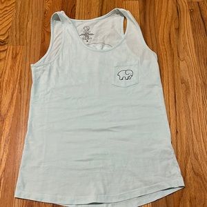 Light blue ivory Ella beach shirt worn one time